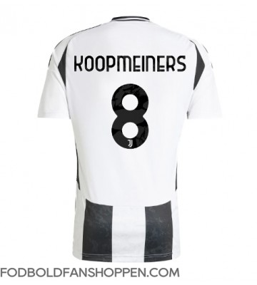 Juventus Teun Koopmeiners #8 Hjemmebanetrøje 2024-25 Kortærmet